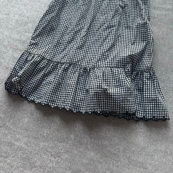 Rails Rumi Gingham Midi Dress in Black Mini Gingham - Picture 5 of 5